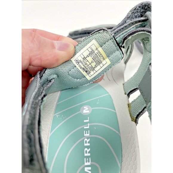 Merrell Sedona Blue Surf Performance Sport Hiking Outdoor Sandals Women's Size 8 - Picture 9 of 9
